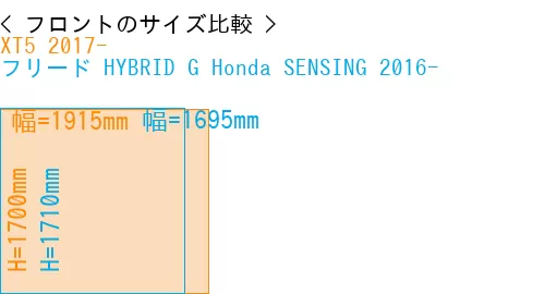 #XT5 2017- + フリード HYBRID G Honda SENSING 2016-